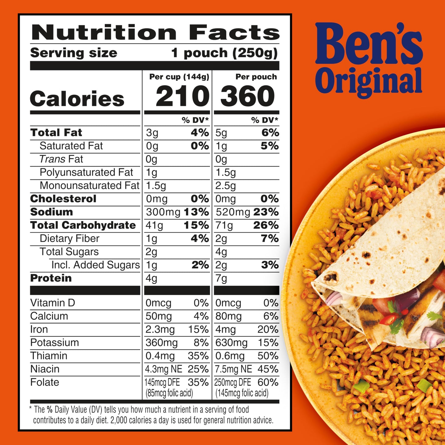 BEN'S ORIGINAL Ready Rice Spanish Style Flavored Rice, Easy Dinner Side, 8.8 OZ Pouch (Pack of 12)