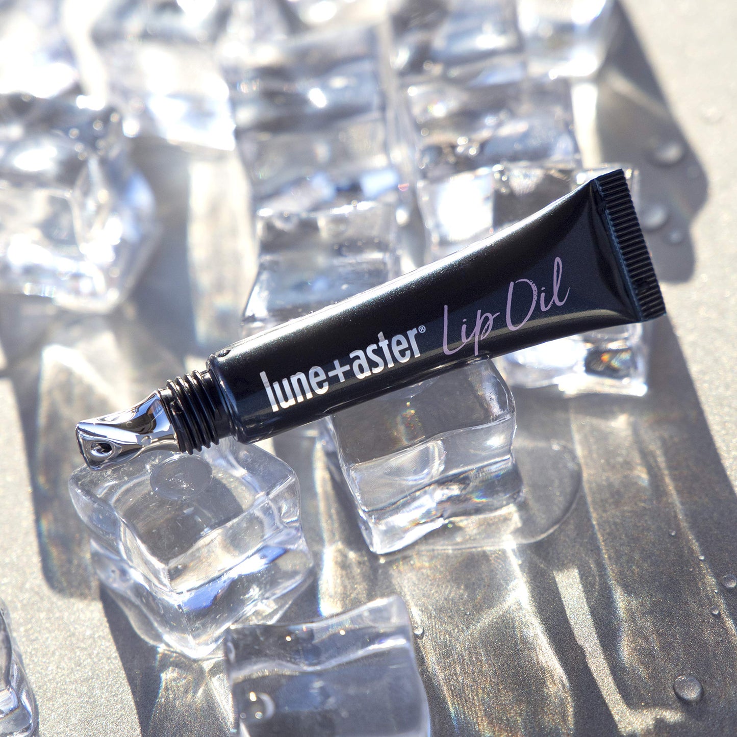 Lune+Aster Powerlips Lip Oil | Non-Tinted Lip Oil Adds Shine And Deep Hydration - Clear