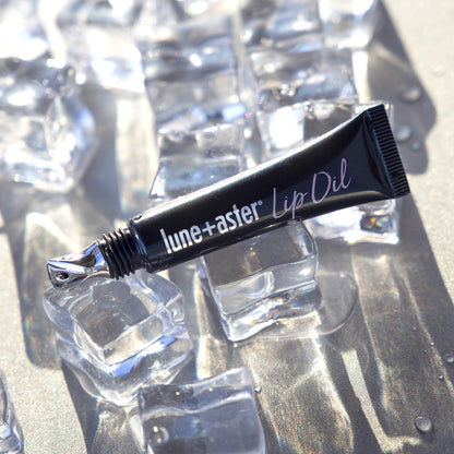 Lune+Aster Powerlips Lip Oil | Non-Tinted Lip Oil Adds Shine And Deep Hydration - Clear