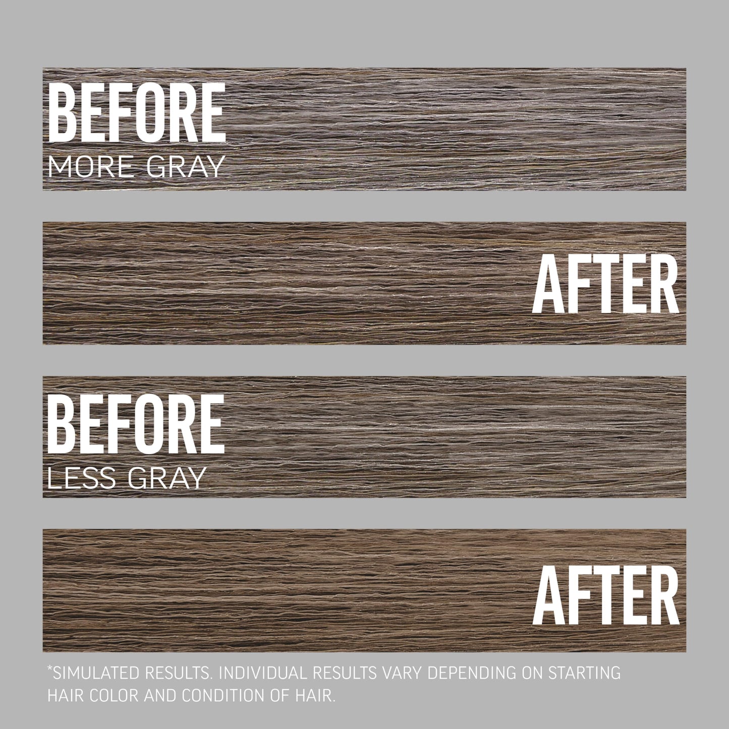 American Crew Undetectable Men's Hair Color |Medium Brown Demi-Permanent Hair Dye | Natural-Looking Gray Coverage for Men, 004 Medium Brown, 1 pack