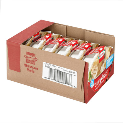 HORMEL COMPLEATS Chicken Breast & Mashed Potatoes With Gravy Microwave Tray, 10 oz (Pack of 6)