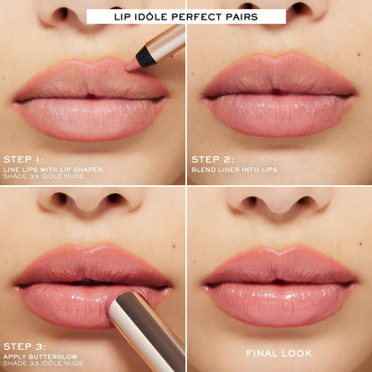 Lancôme Lip Idôle Squalane-12 Butterglow™ Hydrating Lip Balm – Instant Shine, 24H Hydration, and Buildable Color for Smooth & Moisturized Lips