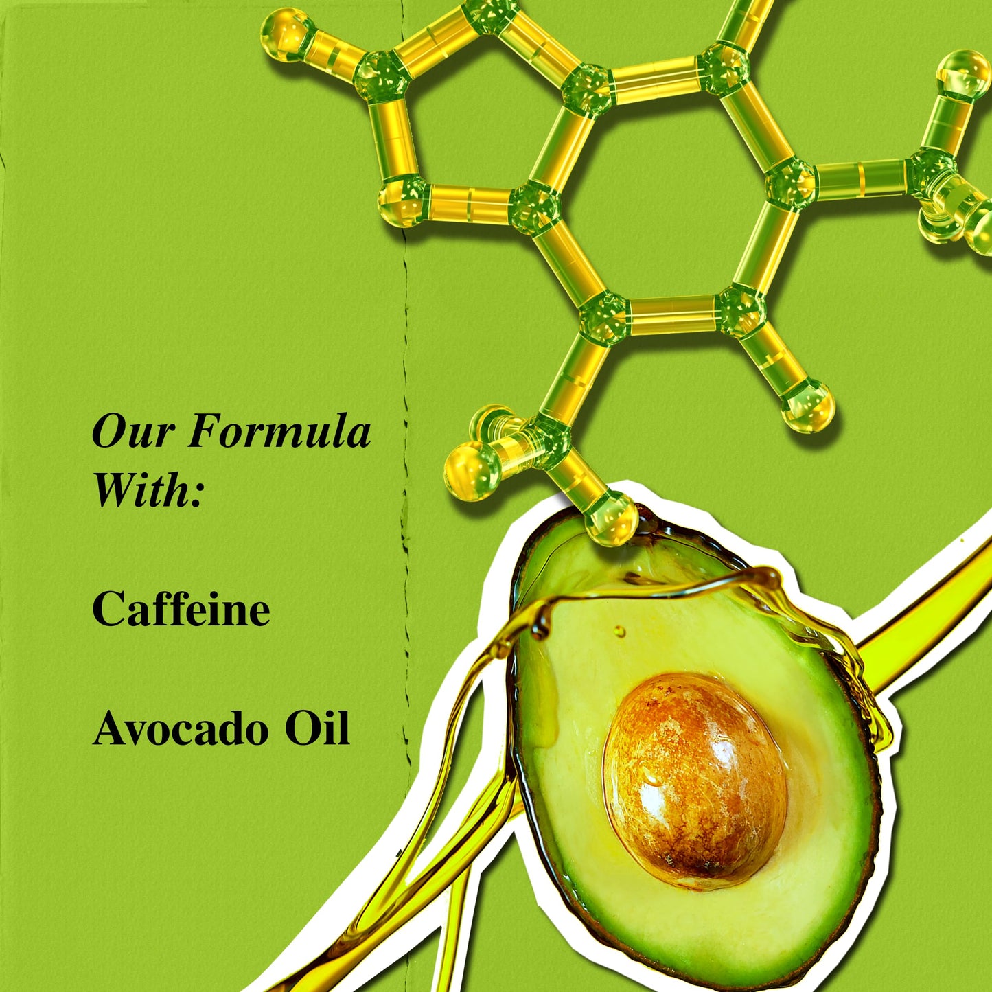 Kiehl's Avocado Eye Treatment, Under Eye Cream for Puffiness and Dark Circles, with Caffeine to Correct Bags, 99% Naturally Derived Non-Toxic Formula