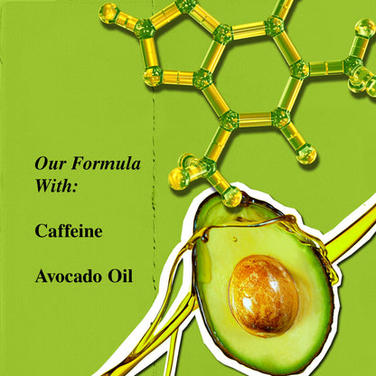 Kiehl's Avocado Eye Treatment, Under Eye Cream for Puffiness and Dark Circles, with Caffeine to Correct Bags, 99% Naturally Derived Non-Toxic Formula
