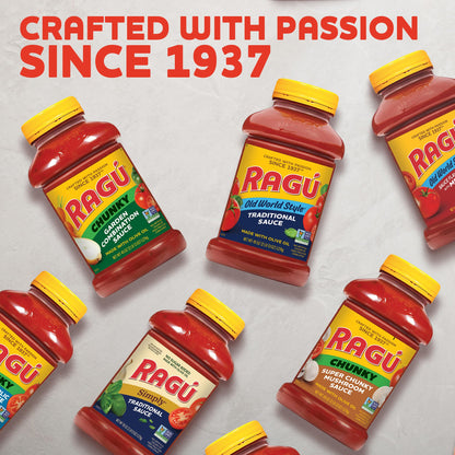 RAGÚ Old World Style Sauce Flavored with Meat, Perfect for Italian Style Meals at Home, 45 oz