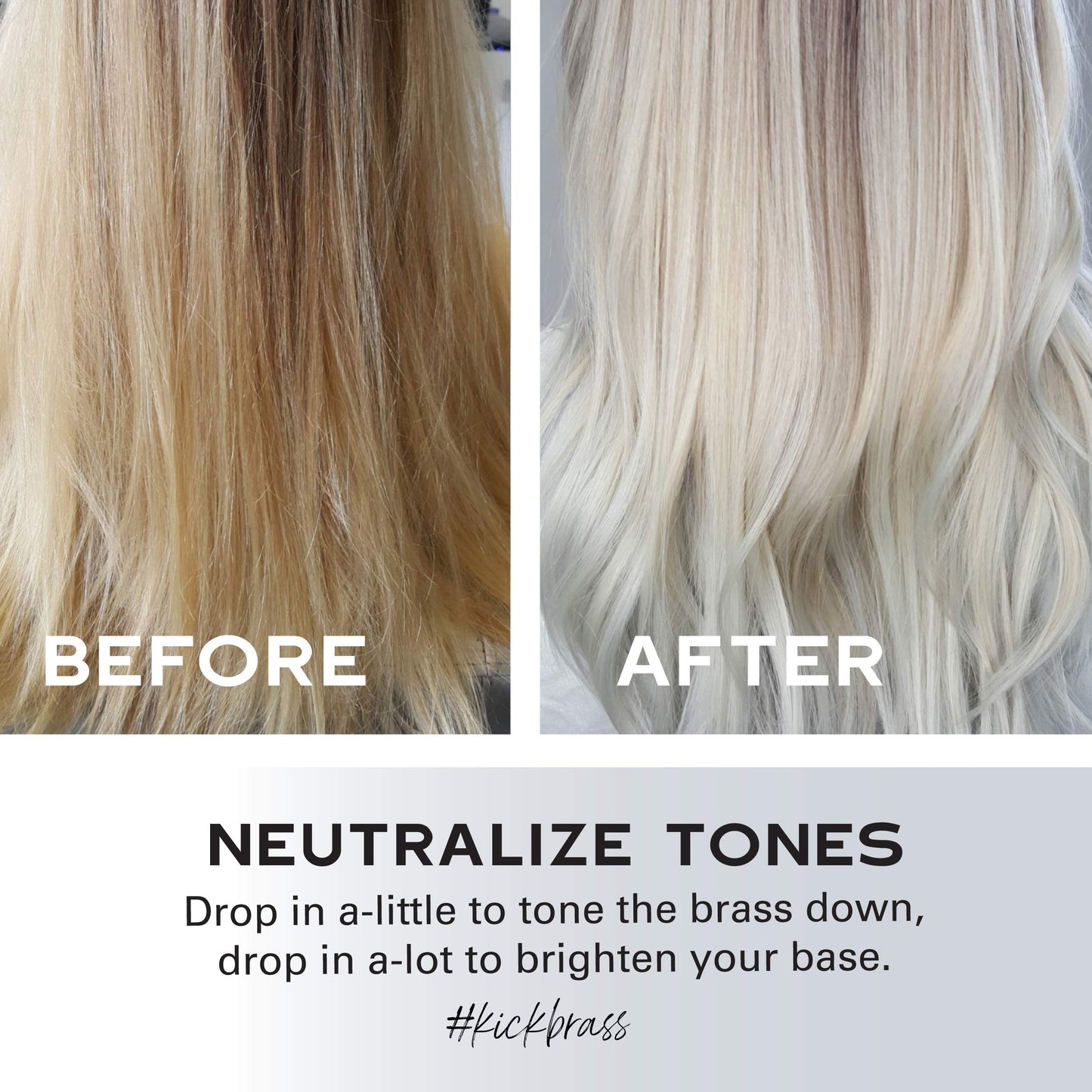 Keracolor Purple or Gold Toning Drops to Create Your Own Purple Shampoo - Mix with Any Shampoo, Conditioner or Cream Styler