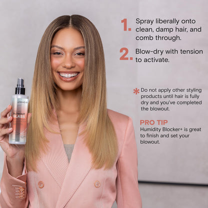 Dream Blowout Glass 72-Hour Frizz Fighter | Humidity Control | Glass-Like Shine | Hydrate & Smooth | For Most Hair Types