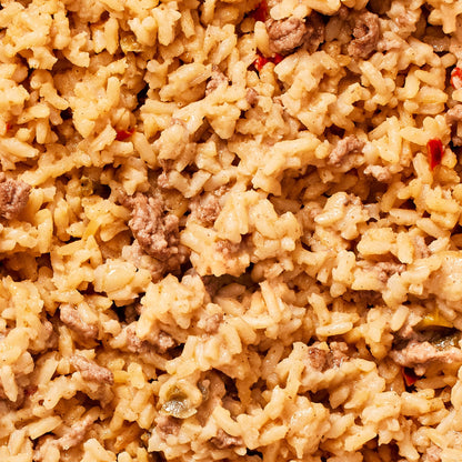Zatarain's Rice Mix, Dirty Rice, Family Size, Gluten Free, No MSG Added, Long Grain White Rice, Onions and Bell Peppers with Cajun Seasonings, Made with Real Vegetables, 12 oz