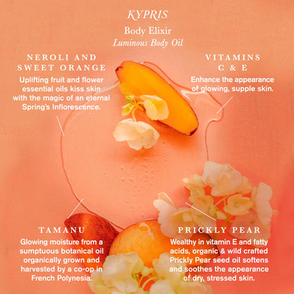 KYPRIS Body Elixir Inflorescence Moisturizes