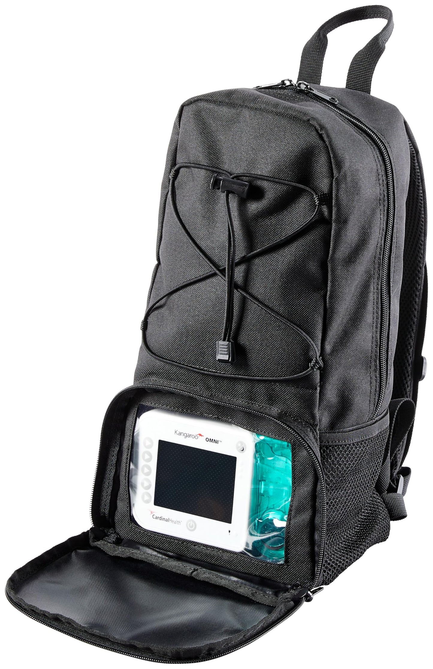 Cardinal Health™ Kangaroo™ Backpack, Black, Medium
