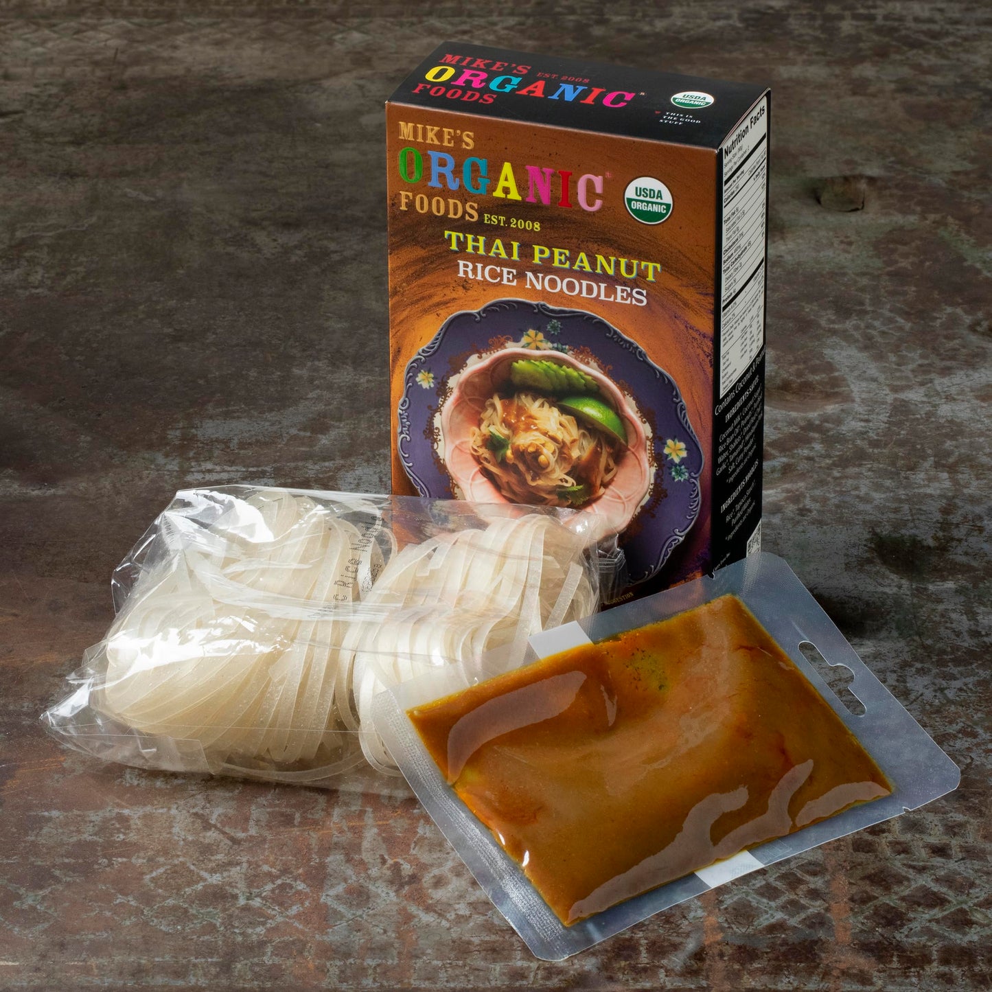 Thai Peanut Sauce Noodle Kit ORGANIC