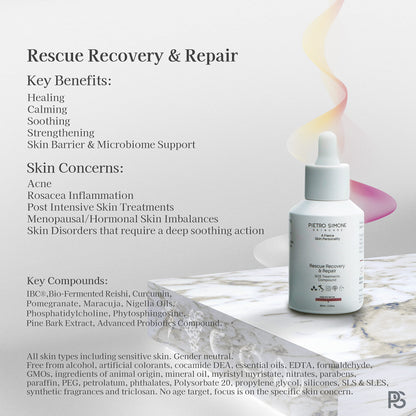 Pietro Simone Skincare Rescue Recovery