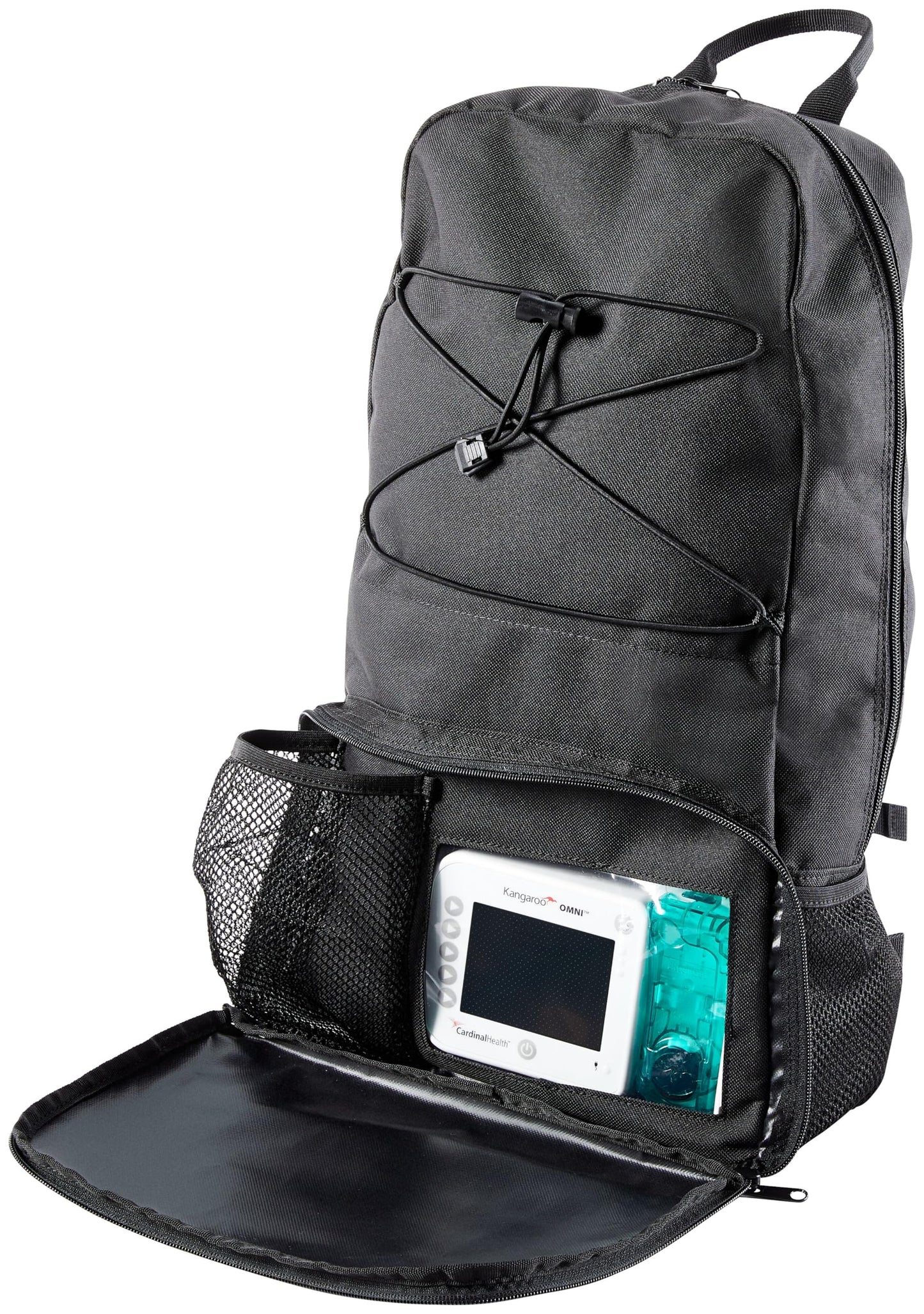 Cardinal Health™ Kangaroo™ Backpack, Black, Large