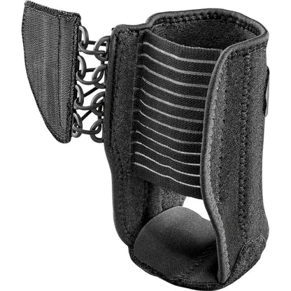 ACE Ankle Brace with Side Stabilizers, Adjustable, Black, 1/Pack
