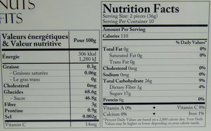Cardelion Candied Chestnuts (360 Gram 12.6 oz, 20 Pieces)