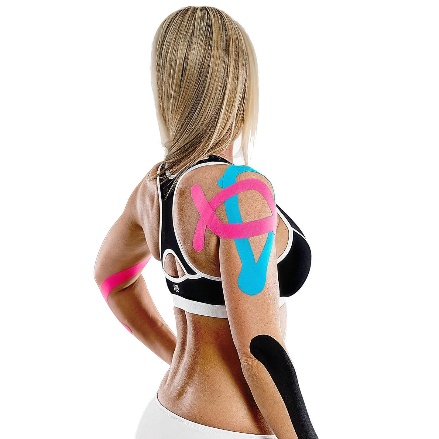 3B Scientific S-3BTBKL Black Cotton Kinesiology Tape, Bulk Roll, 2" Width, 103' Length
