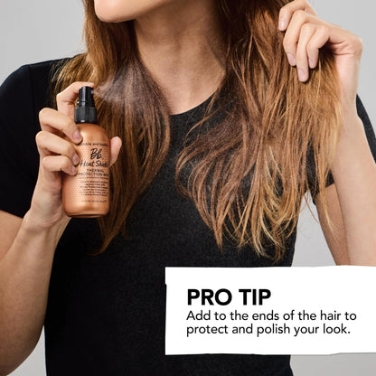Bumble and bumble. Heat Shield Blow Dry Accelerator Hair Mist | Reduce Blow Dry Time, Anti Frizz, Heat Protection, Smooths | For All Curly, Wavy, Straight Hair Types