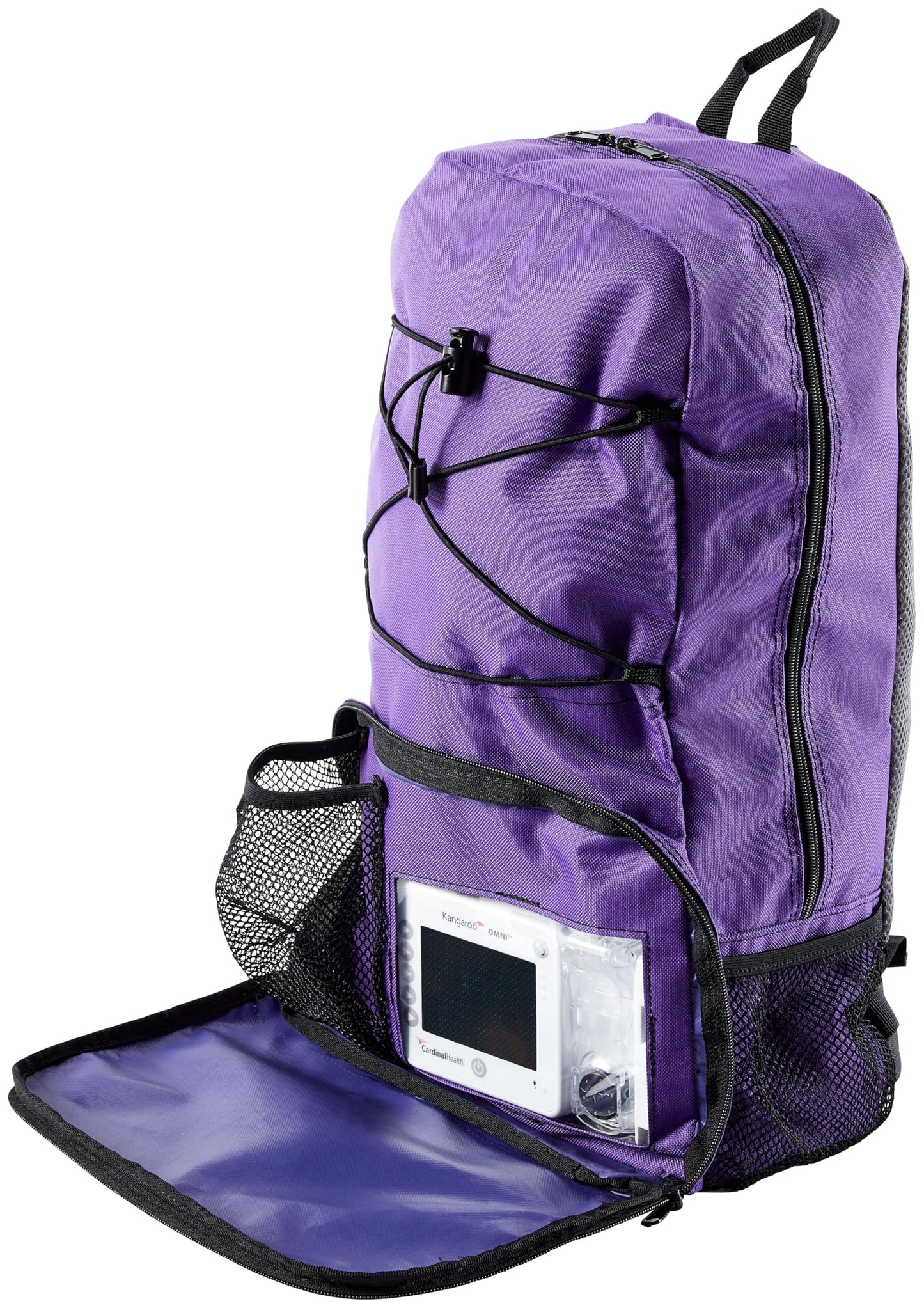 Cardinal Health™ Kangaroo™ Backpack, Purple, Large