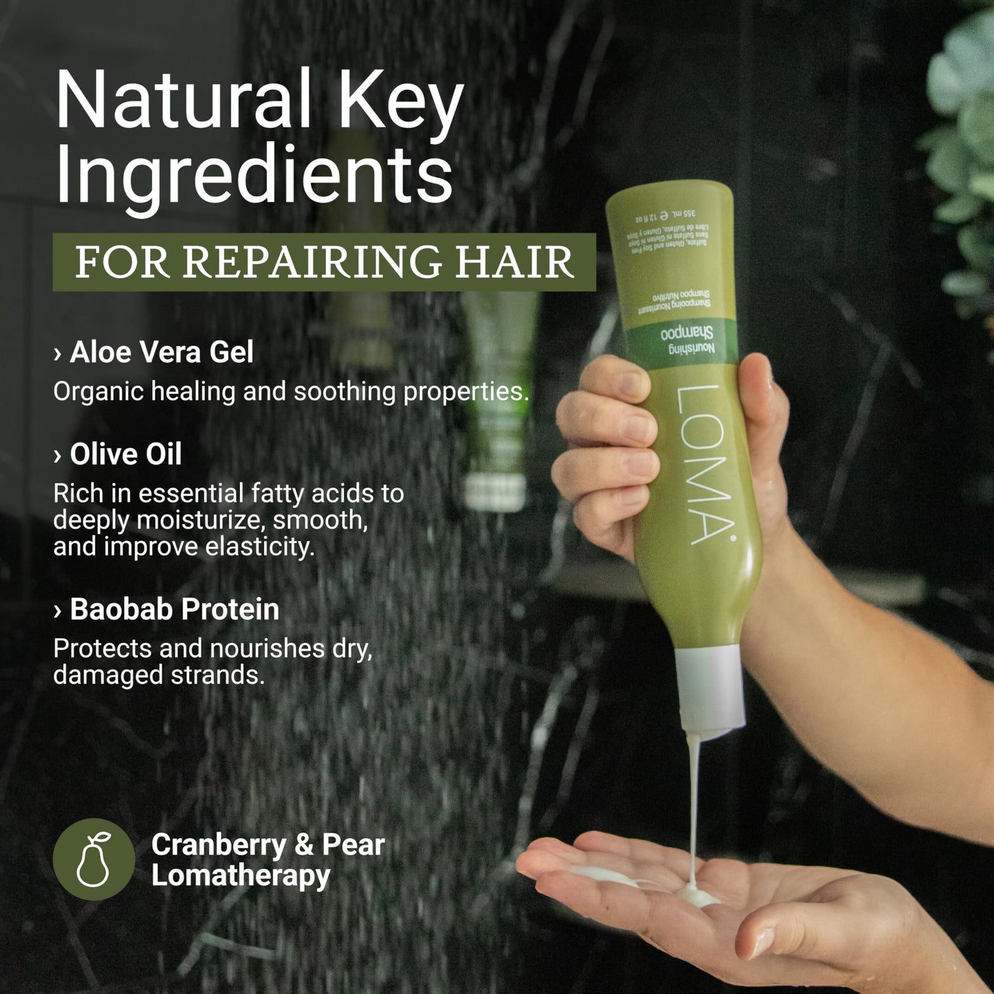 LOMA Nourishing Shampoo 12 Ounce
