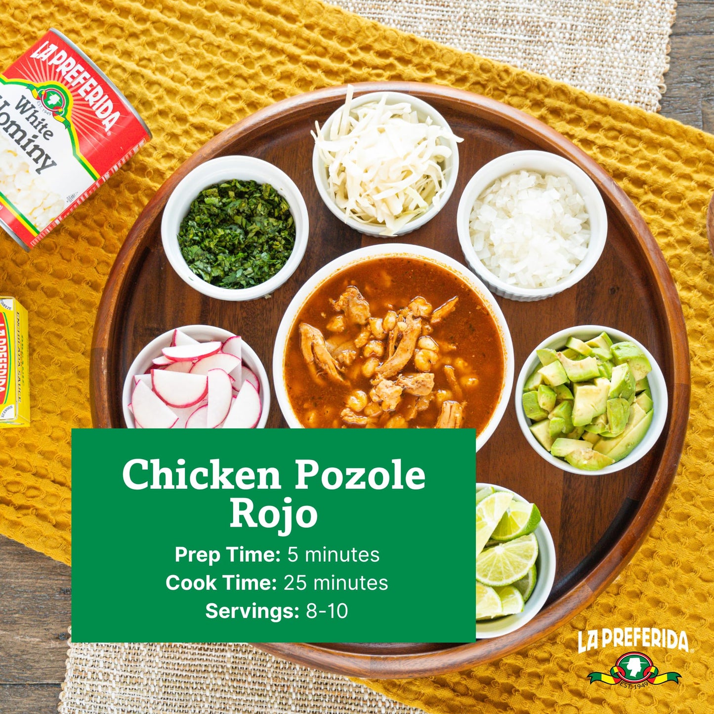 La Preferida White Hominy, Maíz Blanco (Nutty Corn Kernels with Hint of Lime & Salt) – A Traditional Base for Pozole, Soups, Stews & Homemade Tortillas, 29oz. (Pack of 3)