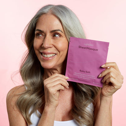 LightStim SheetMasque Rejuvenating, Breathable, Bio Cellulose Mask Drenched in Hydrators, Peptides, and Antioxidants to Soften Lines and Reduce Redness for Glowing, Healthy-Looking Skin
