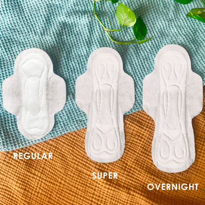 L. , Organic Cotton Ultra Thin Pads for Women, Super Absorbency, With Wings, 42 Count