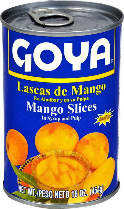 Goya Foods Mango Slices in Heavy Syrup, 16 Ounce (Pack of 24)