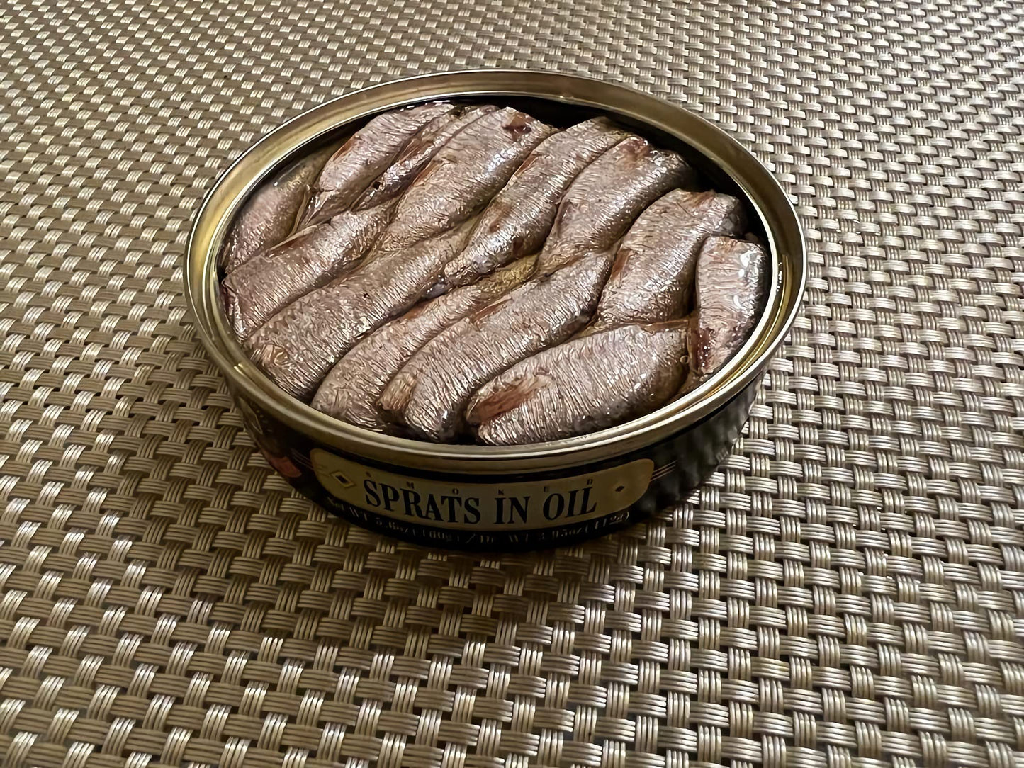Old Riga Smoked Sprats in Oil 160g/5,6 Oz | Kosher Product, Non GMO, Keto Friendly | Rich in Omega-3 Fatty Acid, Vitamins and Minerals| From Fresh Wild Caught Sardines of Cold European Seas| (Pack of 12)
