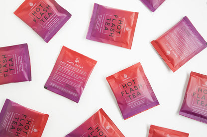 Hot Flash Tea - Organic Multi-sypmptom Menopause Support* (15 Day Supply)