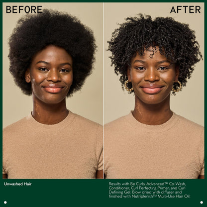 Aveda Be Curly Advanced Co-Wash | Removes Buildup Without Stripping | Hydrates Curly & Coily Hair | Fights Frizz | Sulfate Free | Silicone Free | 98% Naturally Derived*, 11.8 Fl Oz