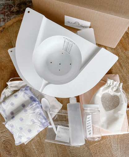 Miscarriage Kit-Kit with Supplies, Educational Materials, and Care Items for Women Experiencing First Trimester Pregnancy Loss (Dark Skin Tone)