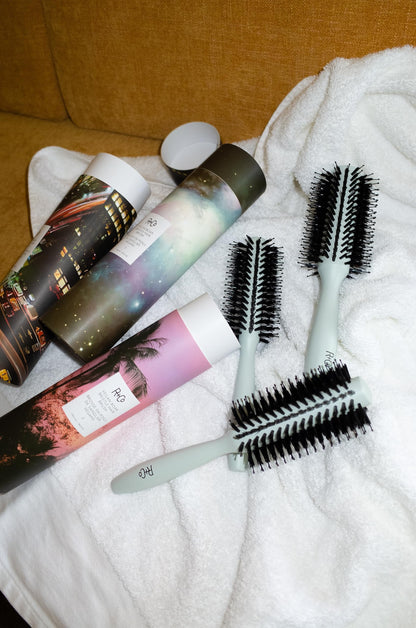 R+Co Vegan Boar Bristle Hair Brush #2 (42 mm)