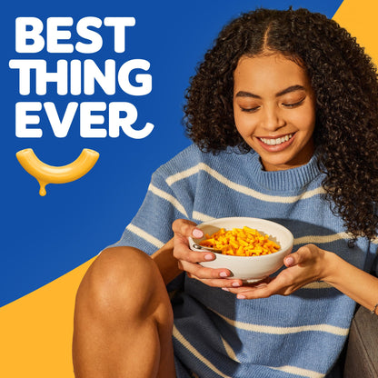 Kraft Mac & Cheese, 1 Box, for Easy Dinner or Dinner Sides, Original Flavor, No Artificial Flavors, Preservatives or Dyes, 11 oz