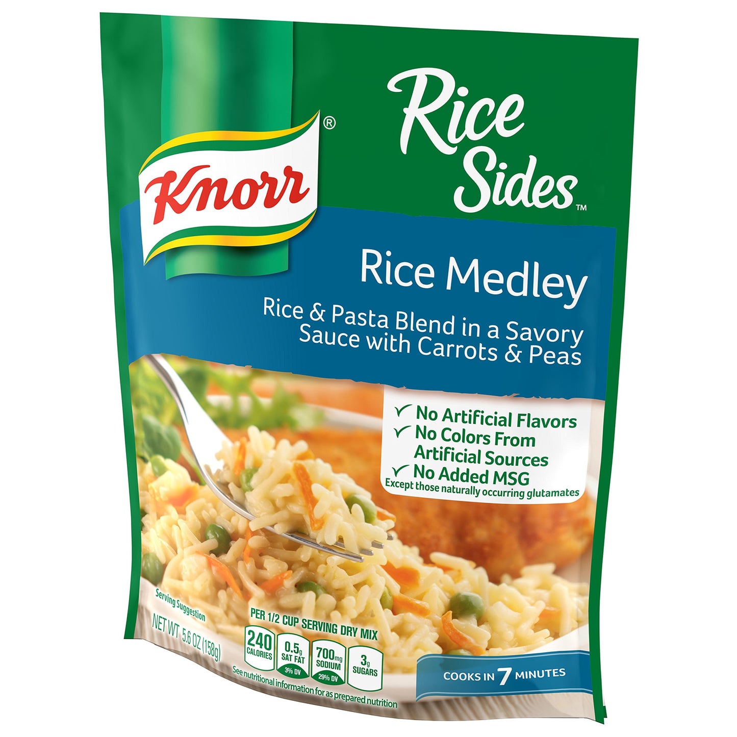Knorr Rice Side Dish, Medley, 5.6 oz (pack of 12)