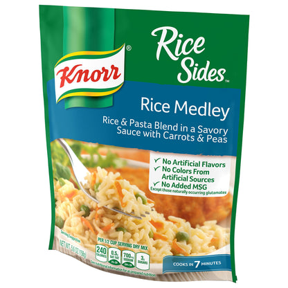 Knorr Rice Side Dish, Medley, 5.6 oz (pack of 12)