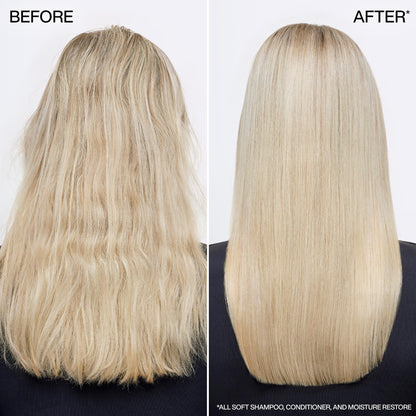 Redken All Soft Moisture Restore Leave-In Treatment For Dry, Brittle Hair - Hair Treatment For Humidity, Heat and Frizz Protection