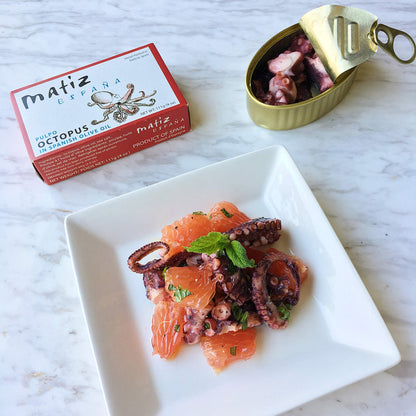 Matiz Sardines and Octopus Pulpo in Olive oil (Variety Pack of 5)