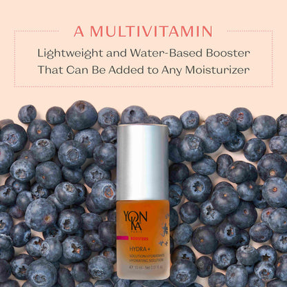 Yon-Ka Booster Hydra Plus | Deeply Hydrating Recovery Concentrate | Treat Seasonal Dryness and Prevent Breakouts | With Vitamin C and Brown Algae | Paraben-Free | 0.51 fl oz