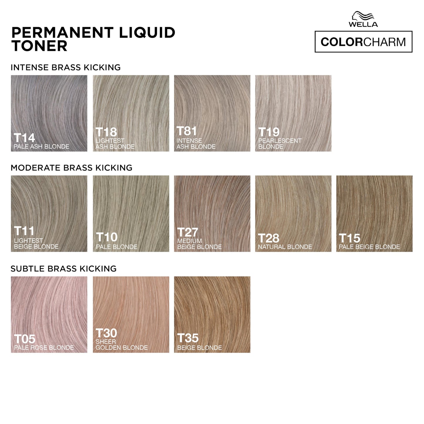 COLORCHARM Permanent Liquid Toners| Neutralize Brass| Free of Parabens| Vegan| T27 Medium Beige Blonde| 1.4 Fl Oz