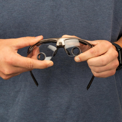 Practicon TTL Easy Size 2.5X Loupes Kit, Measure and Size Through The Lens Loupes, Silver Frame