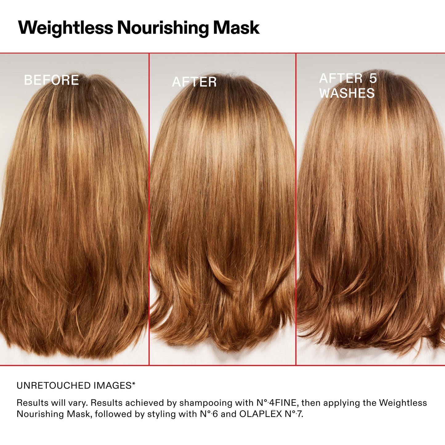 Olaplex Weightless Nourishing Mask: Cuticle Sealing Mask | Hydrate & Volumize | For Fine to Medium Hair, 200 ml / 6.7 Fl Oz