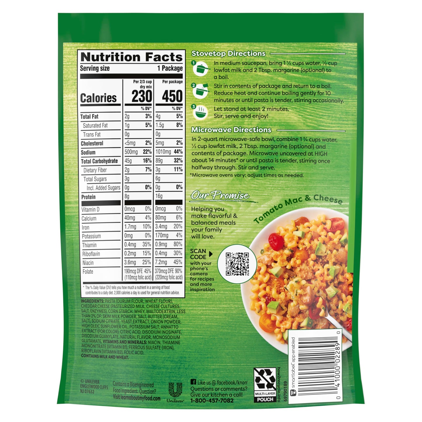 Knorr Pasta Sides Cheesy Cheddar Rotini For Delicious Quick Pasta Side Dishes 4.3 oz