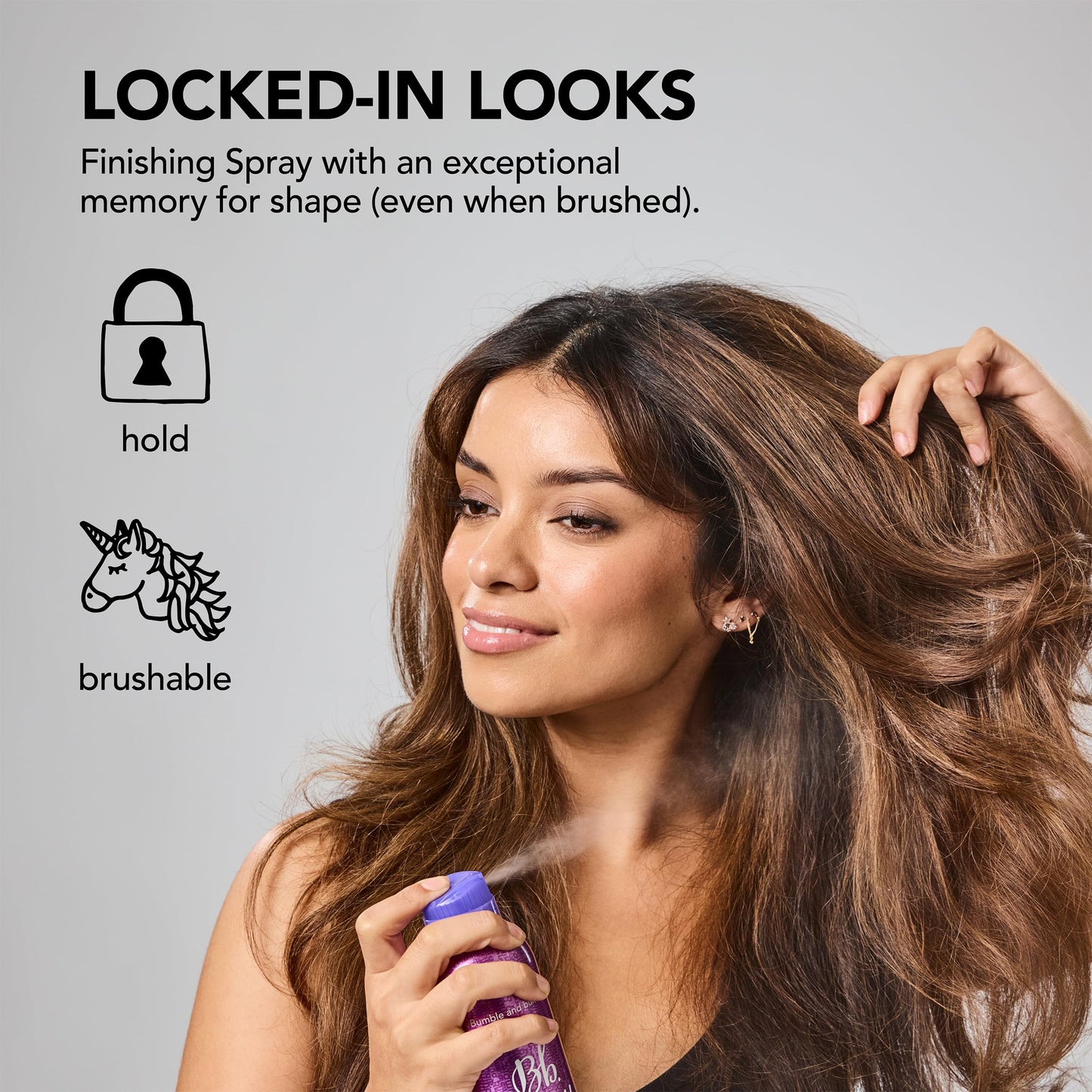 Bumble and bumble. Spray de Mode Flexible Hold Hair Spray | Flexible, Brushable Hold + Workability | Curly, Wavy, Straight