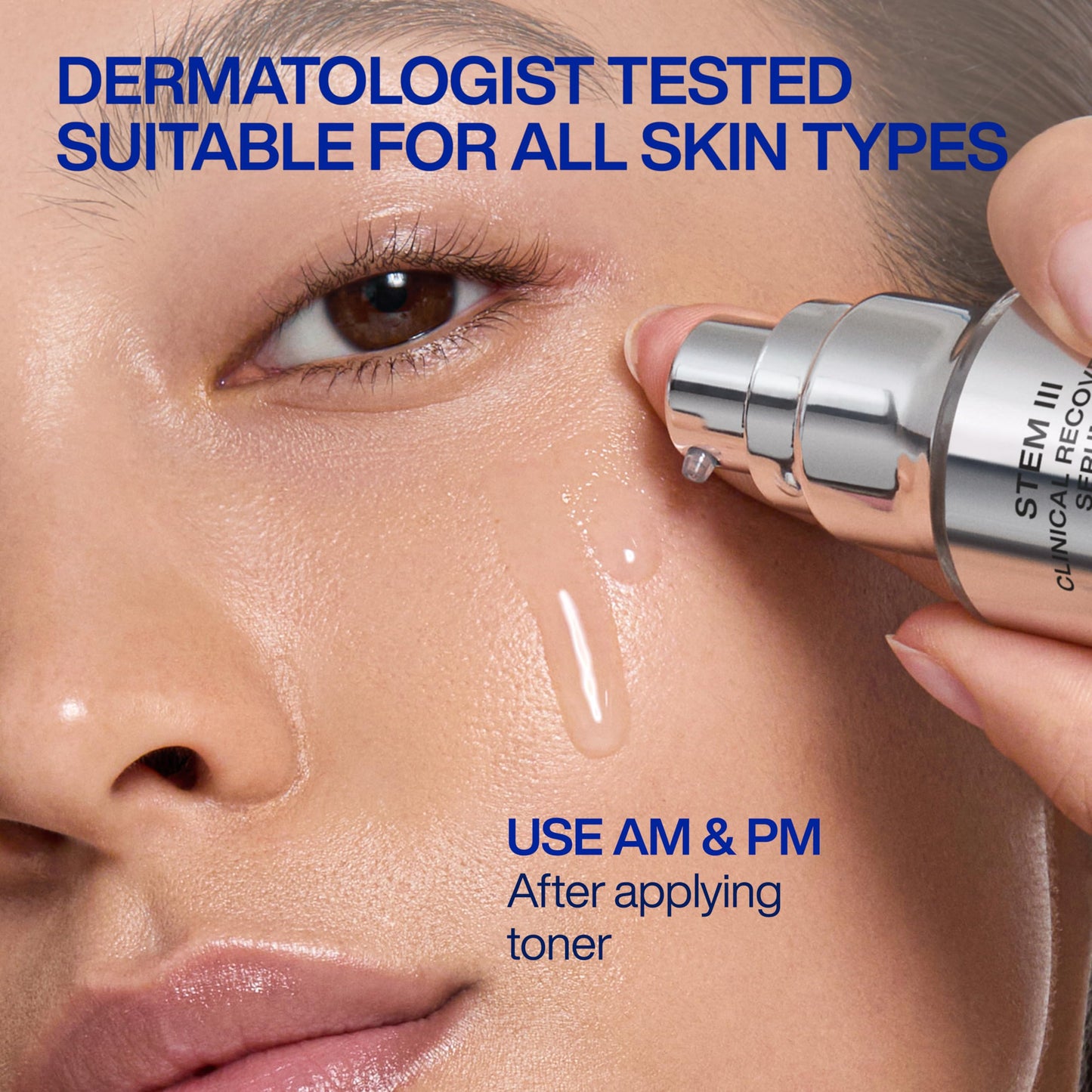 IOPE XMD Stem III Clinical Recovery Serum - Professional PDRN Treatment-Level Results - Visibly Firms, Plumps Volume, and Refines Pores - With Hyaluronic Acid - 1.69 fl. oz.