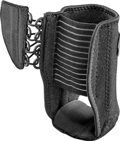 ACE Ankle Brace with Side Stabilizers, Adjustable, Black, 1/Pack
