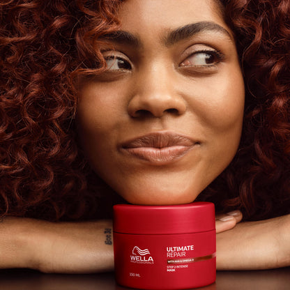 Wella Professionals ULTIMATE REPAIR Mask for Damaged Hair | Repairs, Strengthens, & Smooths with AHA & Omega-9 | For All Hair Types - Packaging May Vary