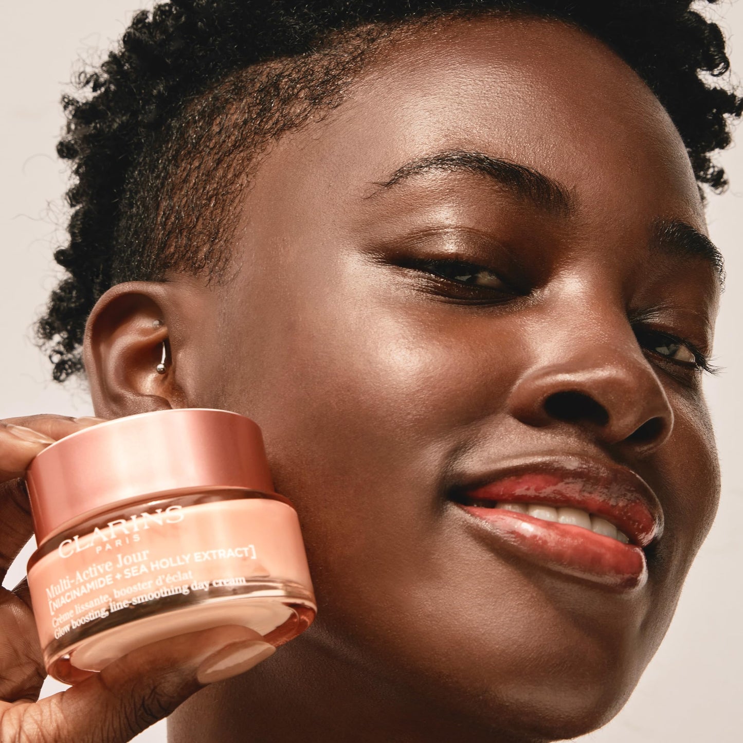 Clarins Multi-Active Day Moisturizer with Niacinamide | Smooth Fine Lines | Visibly Tighten Pores | Even Tone and Texture | Boost Glow | Strengthen Moisture Barrier