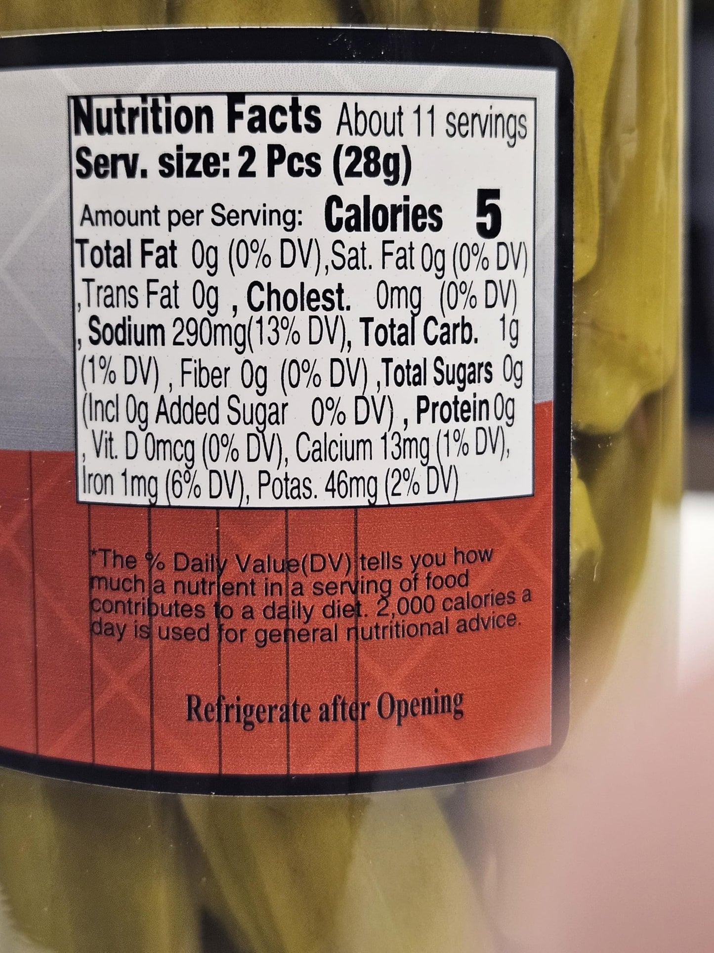 Amish Valley Products Pickled Crisp Okra Glass Jar Gourmet Chacuterie Board Garnish Vegetable (Mild, One Jar)