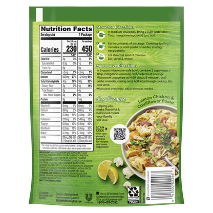 Knorr Pasta Sides Chicken Fettuccine Pack of 12 For Delicious Quick Pasta Side Dishes No Artificial Flavors or Preservatives 4.3 oz