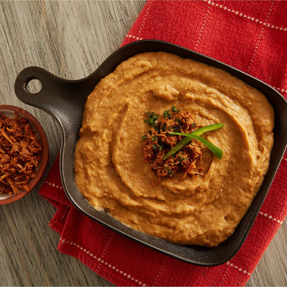 Chata Mexican Refried Beans with Pork Chilorio, 15.2 oz (Pack of 3)